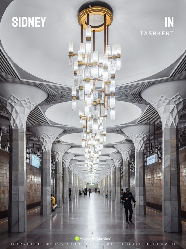 蘇聯美學的延續 | 塔什乾地鐵站巡禮