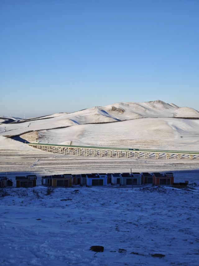 各位驢友，快來交換你們的樺皮嶺雪景圖|||樺皮嶺的