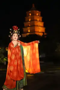 西安親子遊｜帶娃拍了組唐風寫真