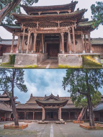 산시에서 가장 사진 찍기 좋은 숨겨진 고대 마을, 한 편의 흐르는 시각적 향연