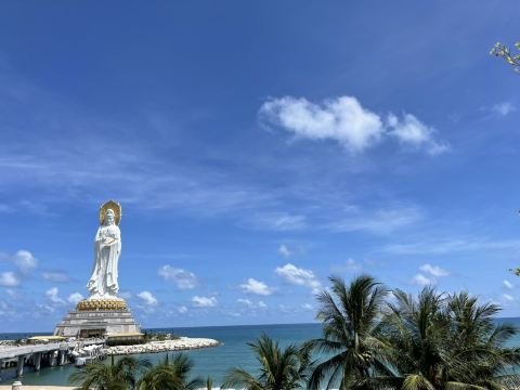 壮観な海上観音は写真映え抜群の必見スポット。 | Trip.com 三亜