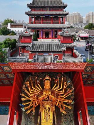 Baoding Traditional Landmark, Traditional Architectural Culture + Zeus Residence
