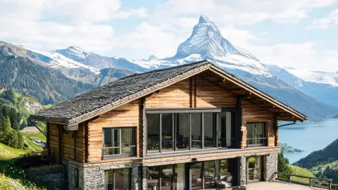 Stayed in a fairy-tale lake view room at the foot of the Alps—so healing — traveler post in Thun