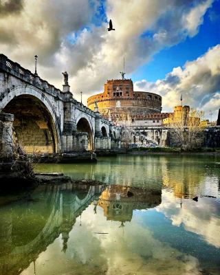 [Rome] Castel Sant'Angelo. Layers of Renovation and Bernini's Replicas..