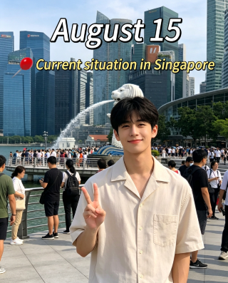 Live update from Singapore on August 15, it’s really overwhelming