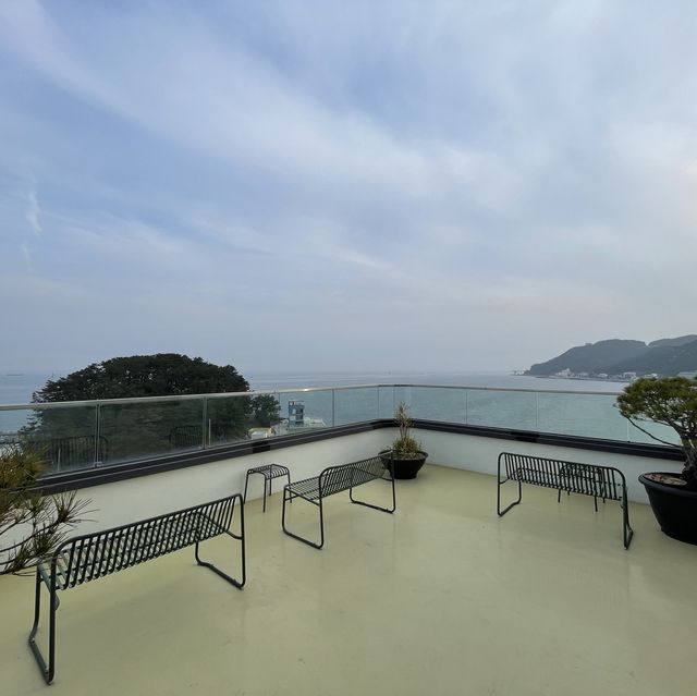 여유로운 부산 송정해수욕장🌊