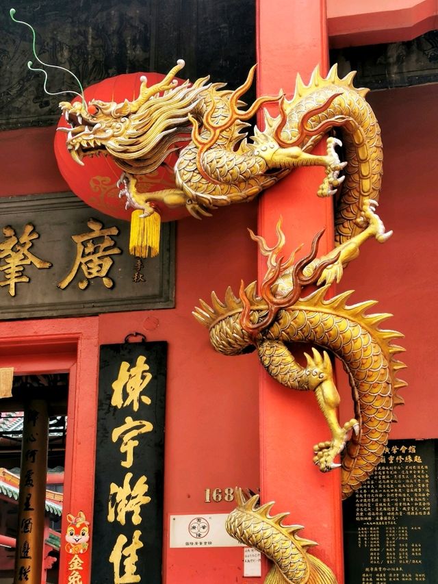 An old temple in KL city center.