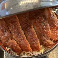 [軽井沢]ソースカツ丼とモカソフト
