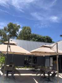 aesthetic cafe by the lake in sepang