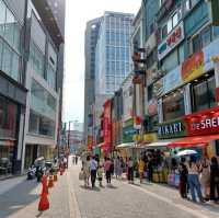 A walk around Seoul's shopping district