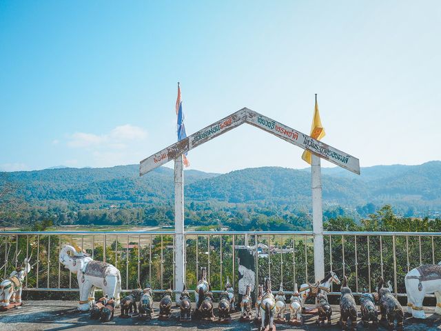 วัดพระธาตุดอยหงส์ อำเภอแม่จริม จังหวัดน่าน