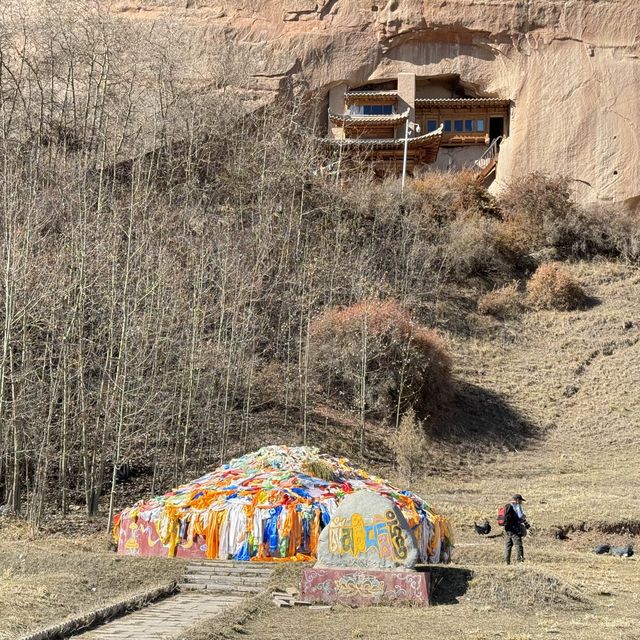 Mari temple in Zhangye ,Gansu,China