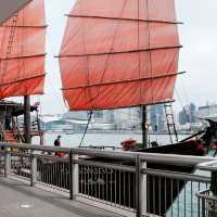 香港｜欣賞維港景色《張保仔帆船》⛵️