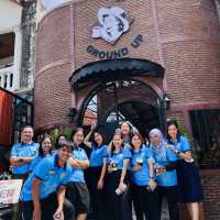 ground up cafe เที่ยงนั่งได้ เย็นๆมาสวยอีกแบบ