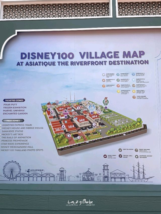 พาตะลุย Disney100 Village เกือบทุกโซนกั๊นน~