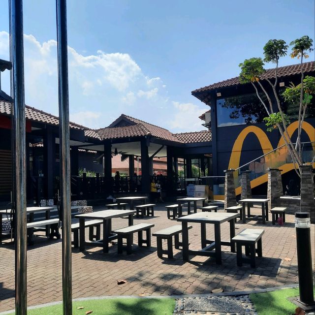 Modern and chic McDonald's in Kuantan