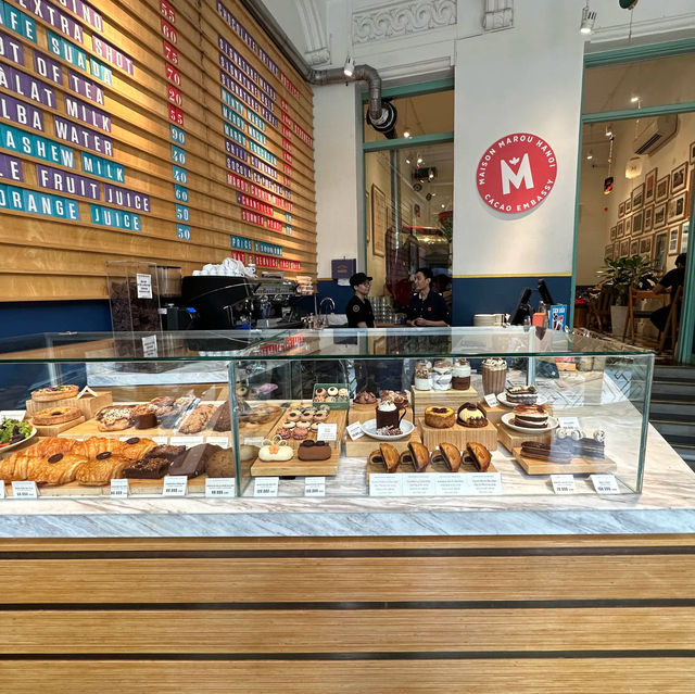 河內名氣的巧克力咖啡館—Maison Marou Flagship Hanoi