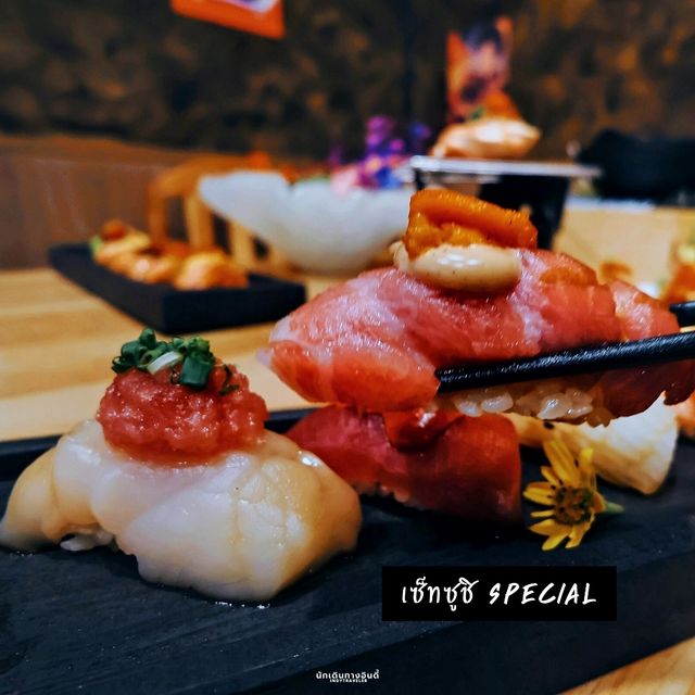 ร้านอาหารญี่ปุ่น Chizen sushi&yaki นนทบุรี