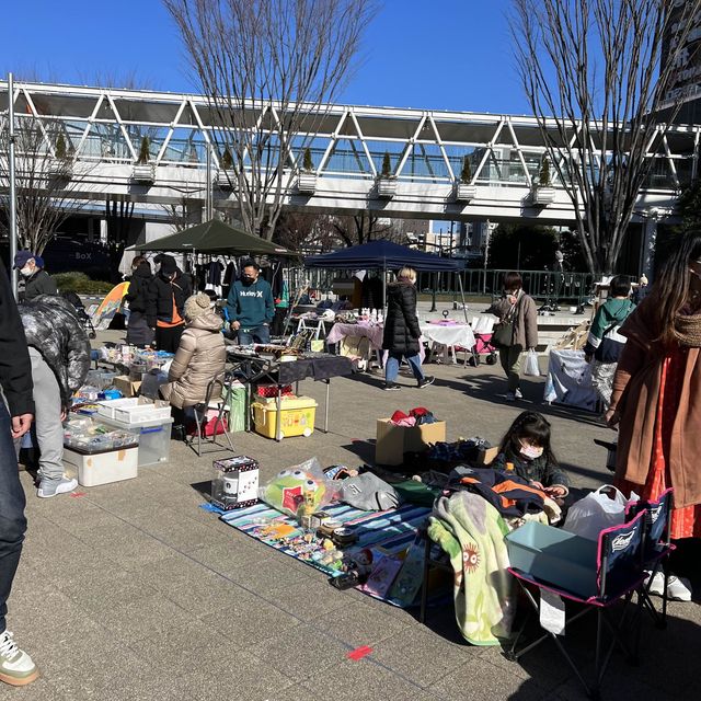 流山おおたかの森、フリーマーケット