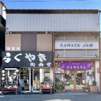 旧軽井沢銀座の街並み