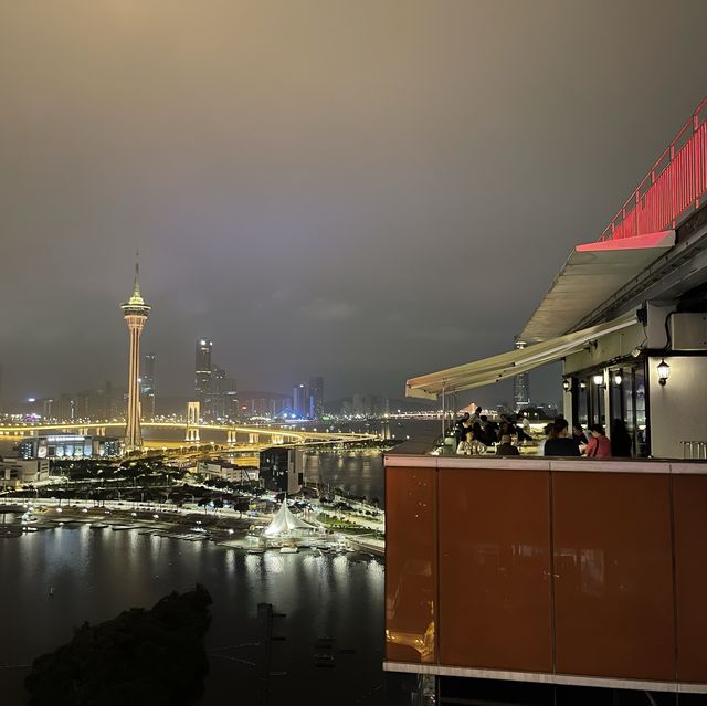 Beautiful night view from Sky21 Bar