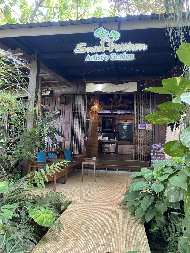 🏡สวนภัทรภร ติดใจคาเฟ่บ้านสวนสุดธรรมชาติ🦋☀️🍀