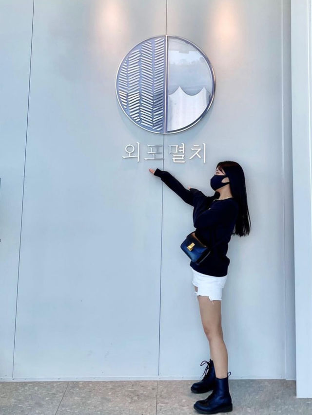 🫧거제도 대형 카페 외포멸치🐟💙