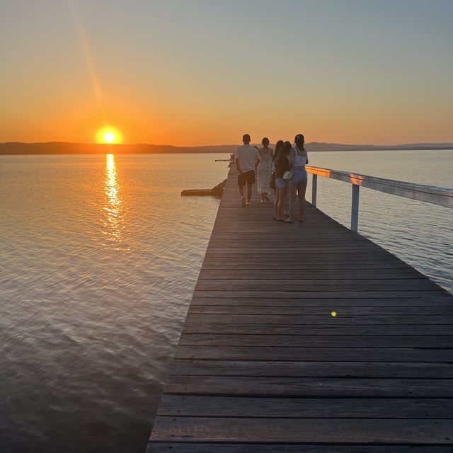 好靚夕陽景 Long Jetty