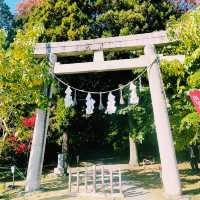 【長野県/紅葉が美しい🍁”出早雄小萩神社”と”出早公園”】