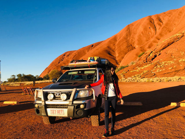 澳洲🦘來到了一個酷酷的世界♥️🟤 Uluru