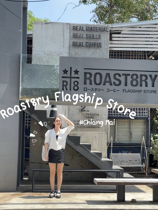 Roast8ry Flagship Store | cafe เมืองเชียงใหม่ ☕️