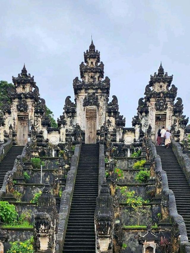 Popular Hindu Temple in Bali, Indonesia