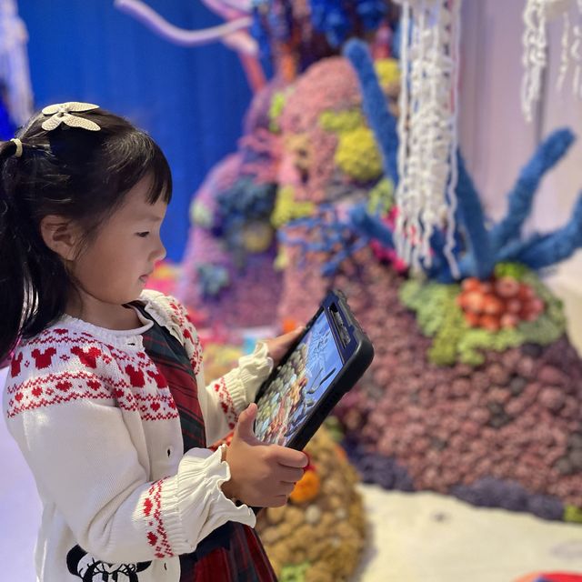 費用全免‼️色彩繽紛嘅全球首個數碼藝術水族館🌊