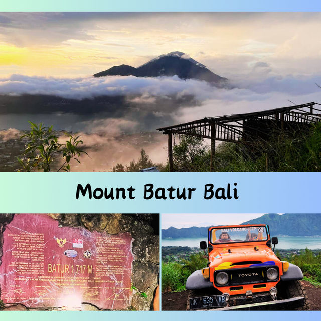 Batur's Dawn: Conquering Bali's Majestic Peak