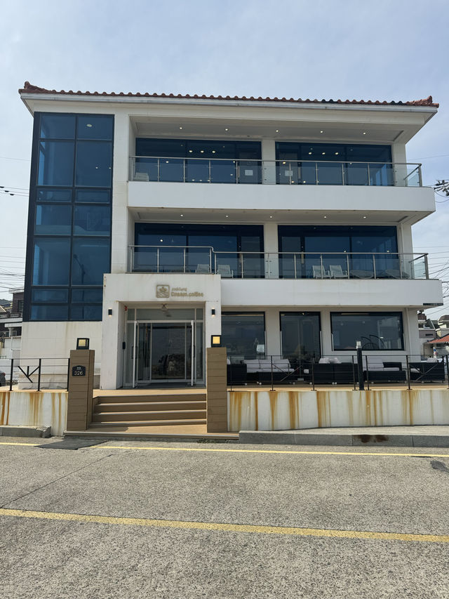 죽성드림성당 바다뷰 카페라 더더욱 예뻣던 감성카페! 