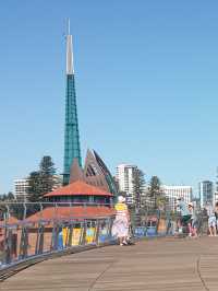 Iconic Bell Tower and Elizabeth Quay in Perth 🇦🇺