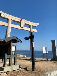 岡山　海の近くの神社⛩️