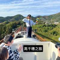 「高千穗峽」秋天紅葉，適合自駕遊