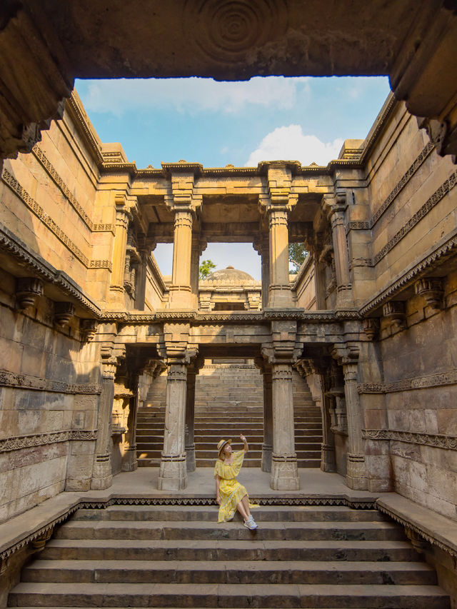 Bai Harir Vav Ahmedabad บ่อน้ำโบราณอายุ 500 ปี