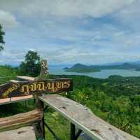 ชมวิวเขื่อนศรีฯ ที่ภูชนินทร กาญจนบุรี