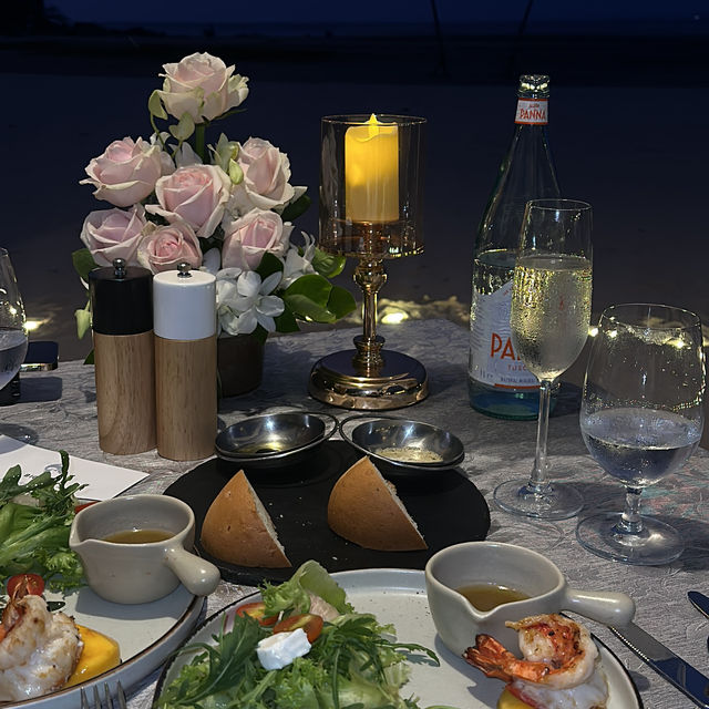 普吉島萬豪奈揚酒店 沙灘晚餐
