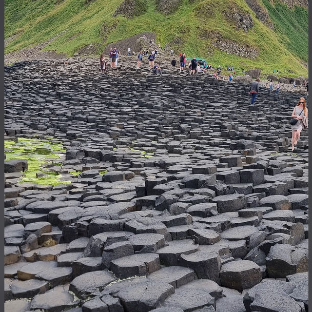 Explore the mythical landscape of the Giant’s Causeway – where nature’s architecture meets Irish leg