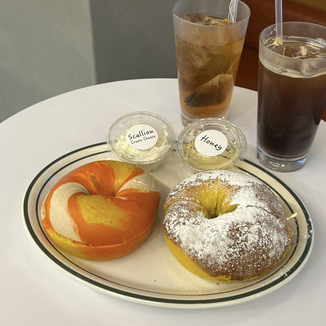 【韓国旅行🇰🇷/ソウル】明洞ど真ん中にオープン！✨ベーグル専門店🥯