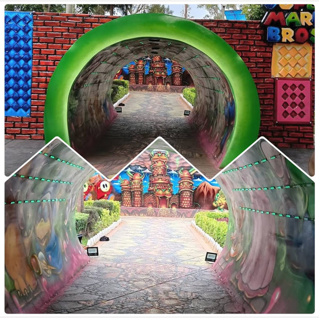 【墨西哥】Plaza Civica Emilio Carranza：馬裡奧兄弟遊樂區，離市中心近