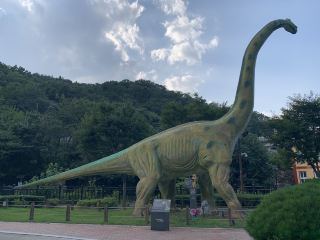 Dinosaur-themed Park in Daegu: Gosan Valley Dinosaur Park