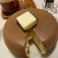 ぐりとぐらのパンケーキ🥞みたいなホットケーキ