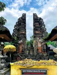 A Purification Rituals at Tirta Empul, absolutely a spiritually enlightening experience!