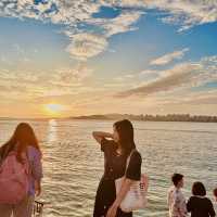 인천의 보라빛 일몰명소 월미도🌅