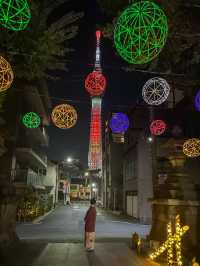 牛嶋神社 竹の灯りライトアップ スカイツリーとのコラボが映えすぎる♡