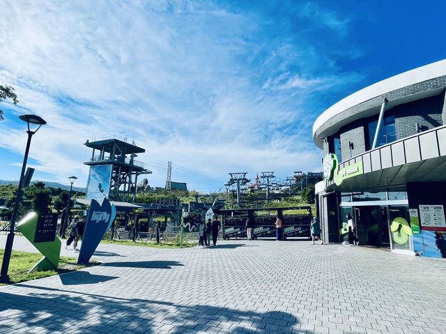 韓國釜山 好玩的跑跑卡丁車 Skyline Luge 釜山 스카이라인 루지 부산